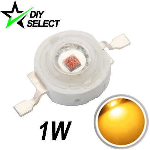 1W Led Yellow/Amber 585-595nm **LOCAL STOCK**