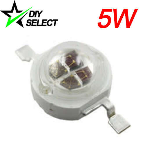 5W Led Red 625nm 2.6V 1200mA **LOCAL STOCK**