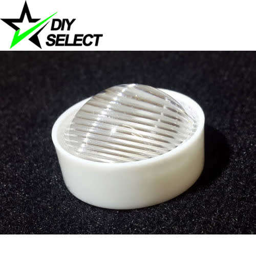 Led Lens 90deg Striped 25mm for 1W, 3W or 5W Led **LOCAL STOCK**