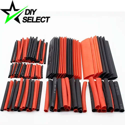 Heat Shrink Pack Black/Red 127pcs **LOCAL STOCK**