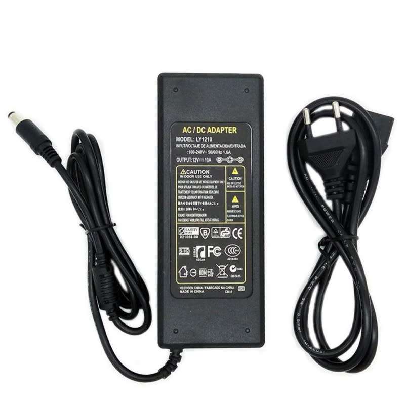 Power Supply Adapter 12V 10A 120W **LOCAL STOCK**