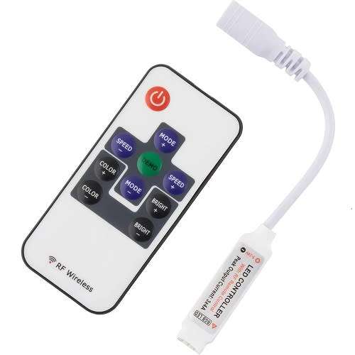 Controller Wireless RF Remote 12V DC (5 - 24V DC) for RGB Led Strip **LOCAL STOCK**
