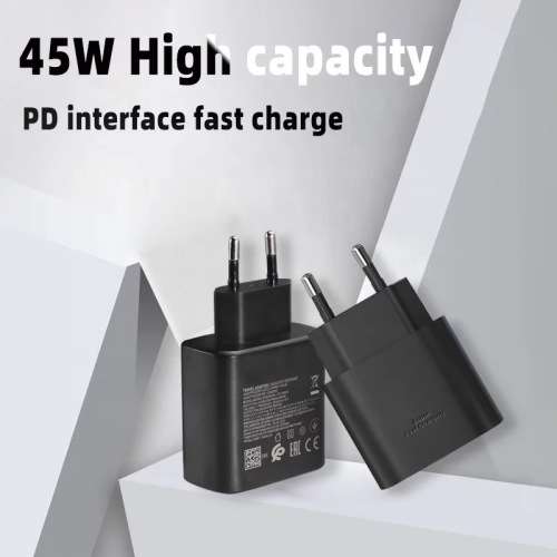 45W USB C Super Fast Charger and 3ft 5A Cable For Samsung Galaxy S22,S21