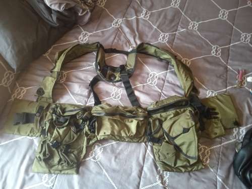 Genuine SANDF RECCE Niemoller webbing / Battle Jacket