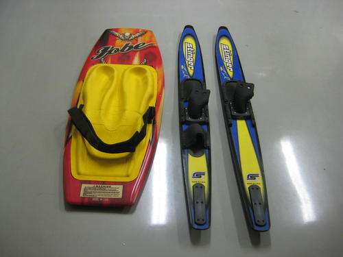 Stinger Skis And Jobe Kneeboard