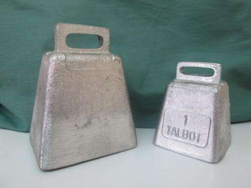 BELLS. COW/DONKEY/GOAT. ALUMINIUM. PRISTINE CONDITION.
