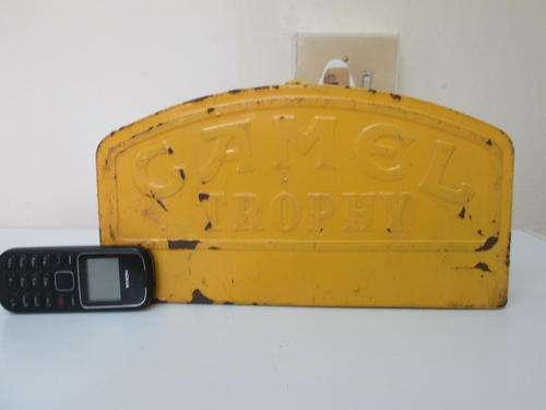 Camel Trophy Race  Watch Presentation Case. (Remember the Bundu Bash Camel/Land Rover Race?)