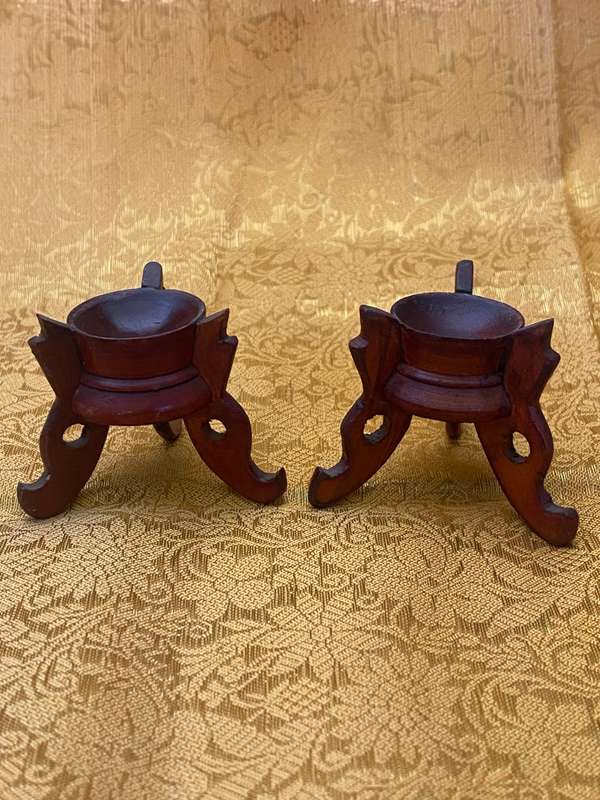 Set of Two Oriental Cloisonne Eggs