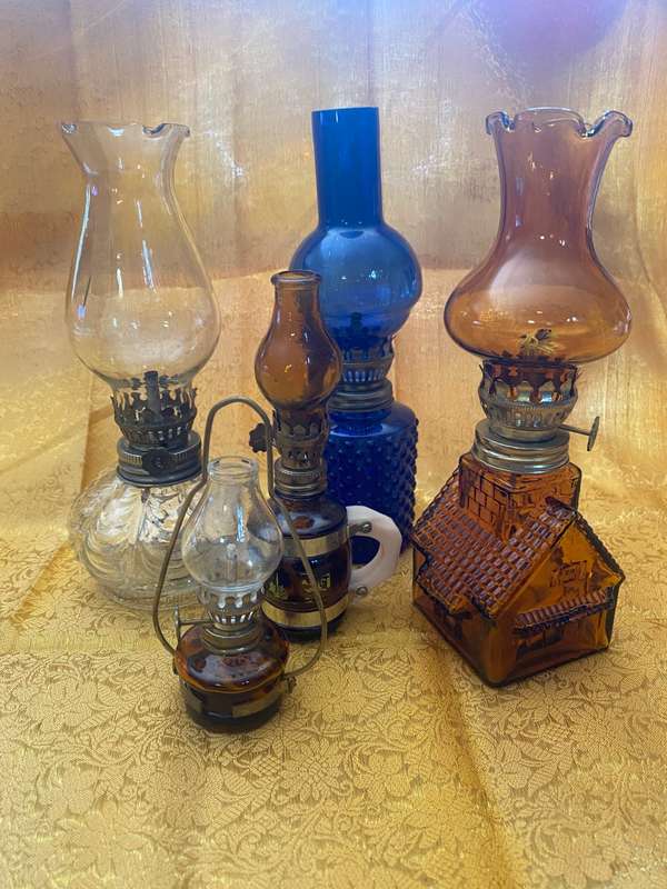 Collection of Small  Oil Lamps