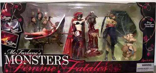 Macfarlane's monsters Femme fatales 3 pack