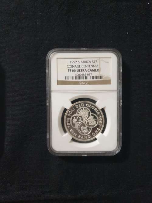 1992 Silver Proof 66 R1 - Coinage Sentennial