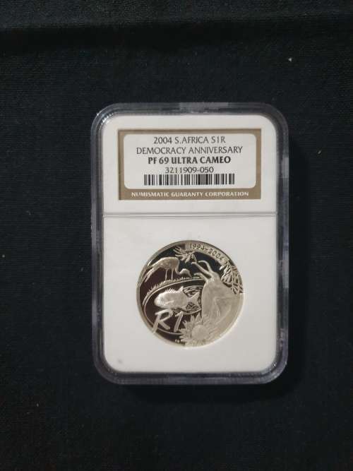 2004 Silver Proof 69 R1 - Democracy Anniversary