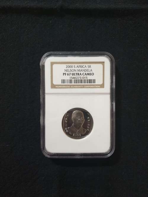 2000 Proof 67 R5 - Smiling Nelson Mandela