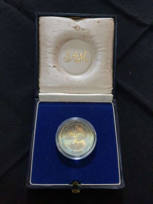 1986 Silver R1 Proof - Johannesburg Anniversary