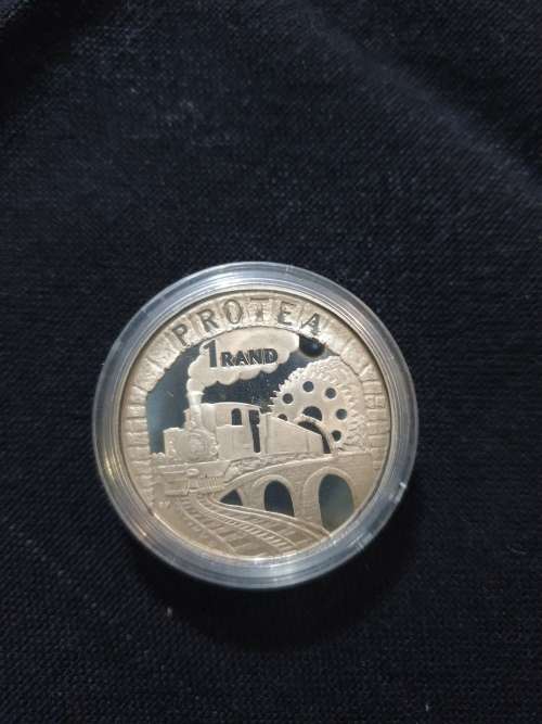 1995 Silver Proof R1 - Railways