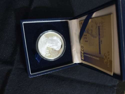 2011 Silver Proof R1 - JM Coetzee