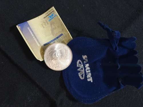 2012 Silver Uncirculated R1  - JM Coetzee