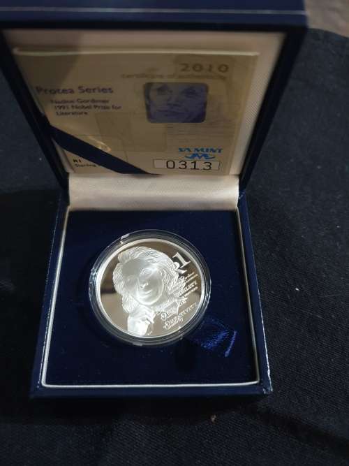 2010 Silver Proof R1 - Nadine Gordimer