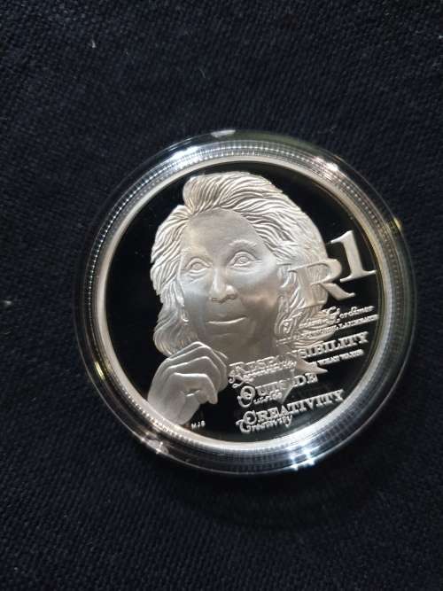 2010 Silver Proof R1 - Nadine Gordimer