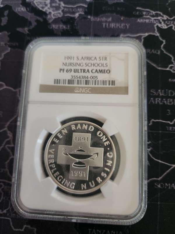 1991 Silver PF69 R1 - Nursing School