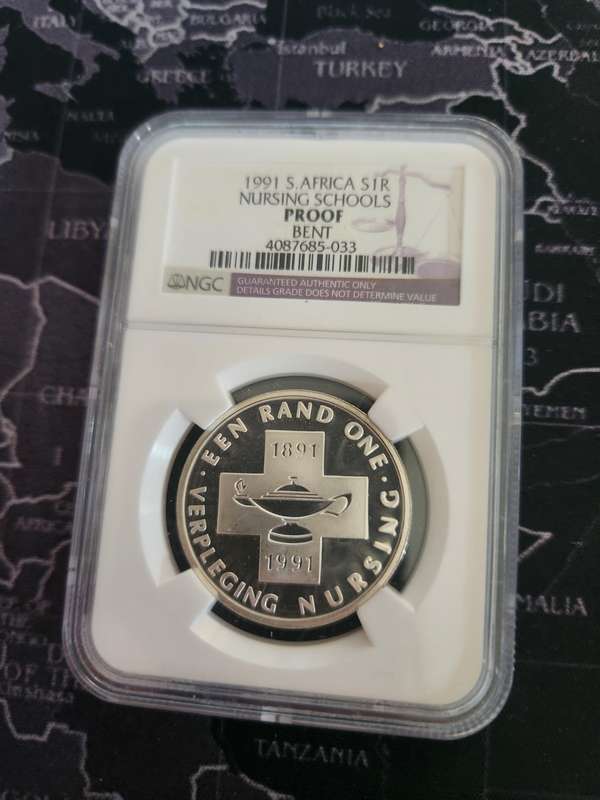 1991 Silver Graded Bent R1 - Nursing School