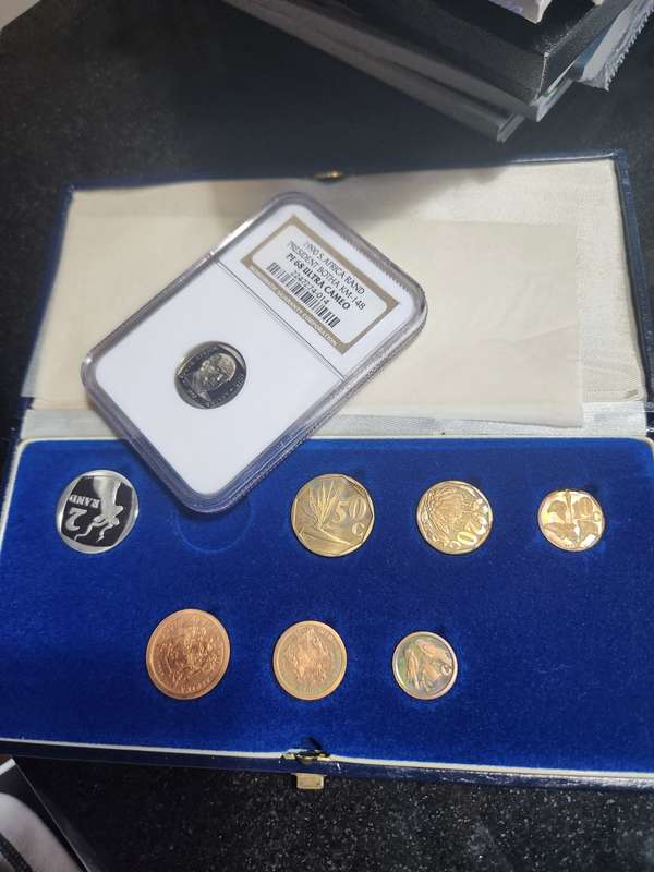 1990 Proof coin set With PF68 R1