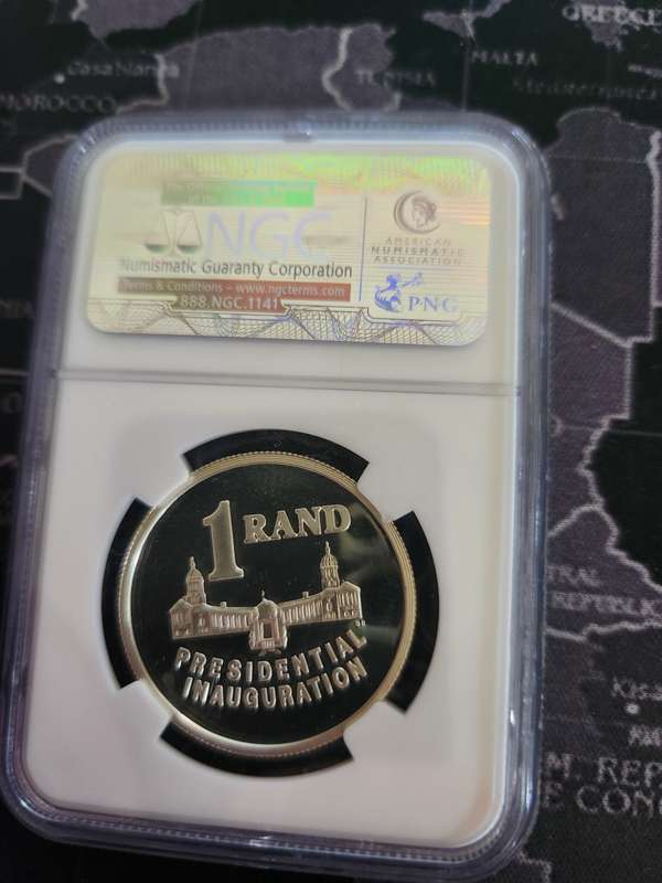 1994 Silver Pf 66 R1 - Presidential Inauguration