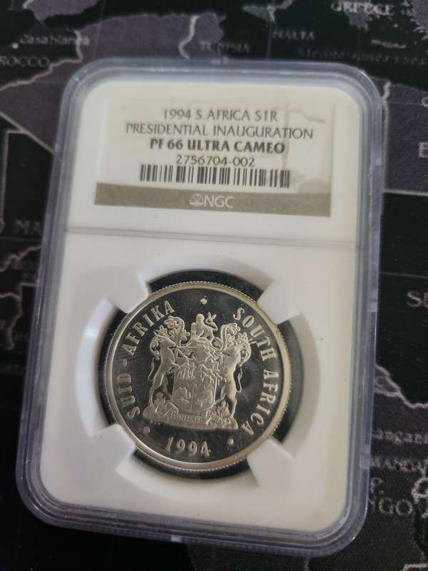 1994 Silver Pf 66 R1 - Presidential Inauguration