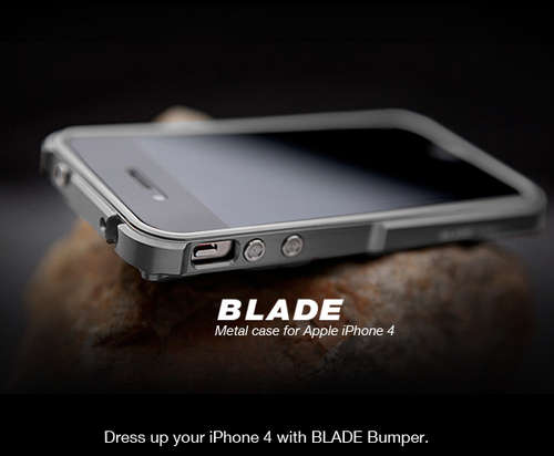 Aluminum Bumper Frame Case Cover For iPhone 4, 4s Free Shipping