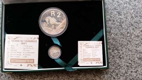 1997 Seahorse Proof Set. Nu 94