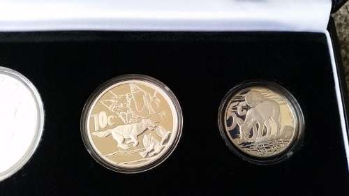 2006 Wildlife Series Proof Set - Hunters of Africa - The Black-backed Jackal Nu 242
