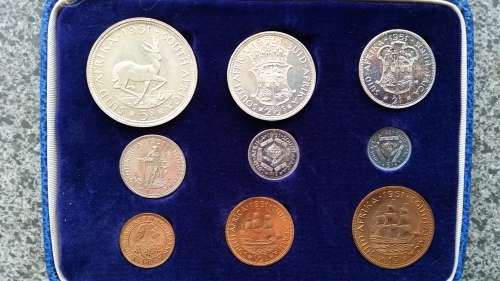 1951 Blue Case Short Proof Coins Set