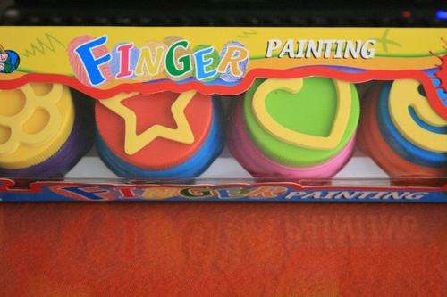 Funky Kids finger painting set... Perfect for Xmas!