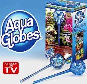 ***Aqua Globes-The smart way to water your pot plants****