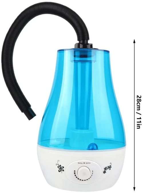 Reptile Humidifier, 3L Large Capacity Reptile Fogger with Extension Tube, UK Plug