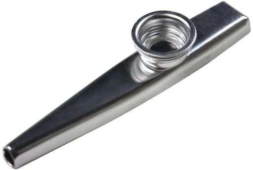 Silver Metal Kazoo For Guitar Accompaniment Instruments