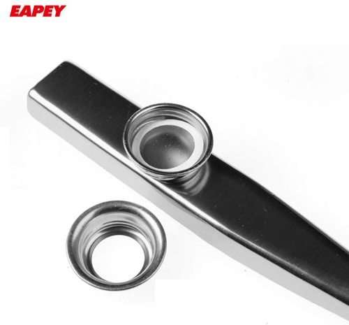 Silver Metal Kazoo For Guitar Accompaniment Instruments