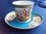 SEVRES French Cabinet Showcase Cup and Saucer