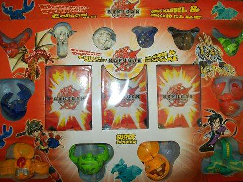 12 x Bakugan Battle Brawlers and 12metal cards