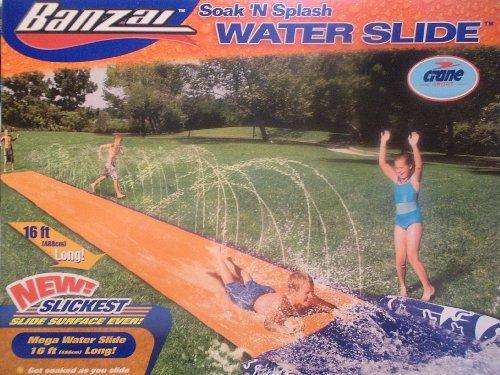 BANZAI SOAK 'N SPLASH WATER SLIDE