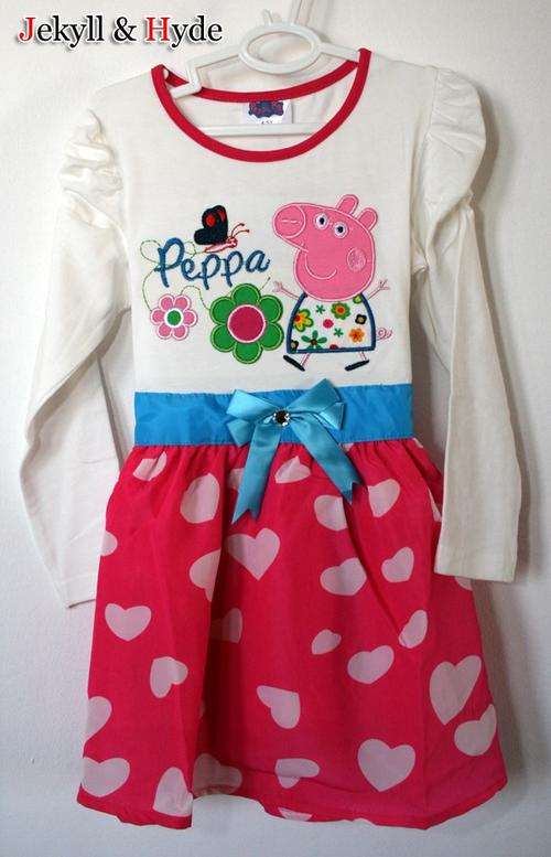 Peppa Pig Long Sleeved Dress Pink [4 - 5 yrs]