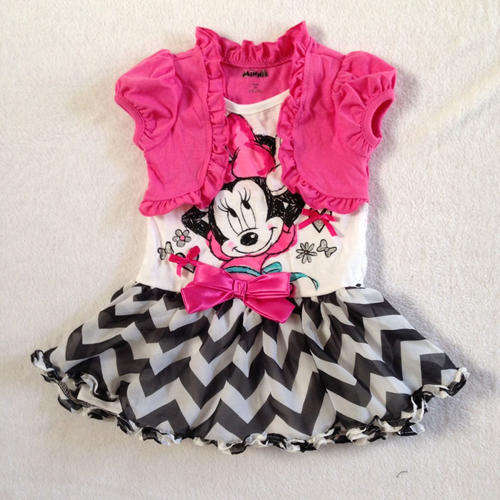 ON SALE ~ Minnie Mouse Short Sleeved Dress [1 - 2 years]