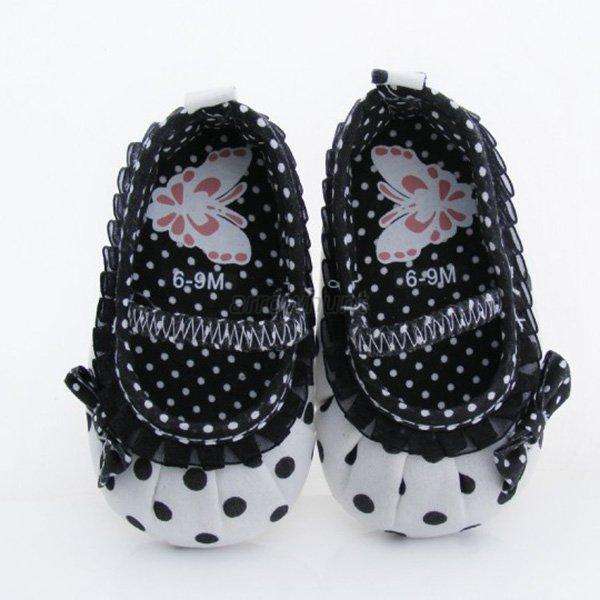 Polka Dot Shoes [0-4 mths]