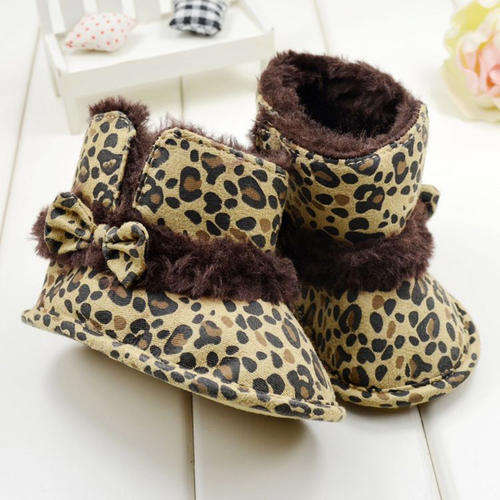 ON SALE ~ Baby Leopard Snow Boots [12-18 mths]