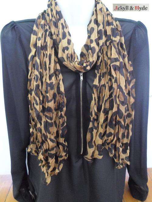 Animal Print Scarf