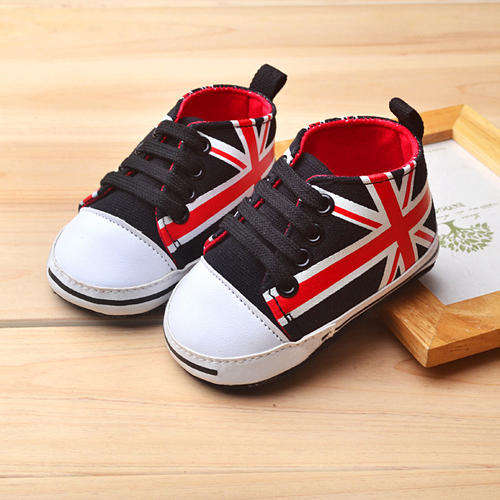 Baby Shoes ~ UK Flag Sneakers [12 - 18 mths]