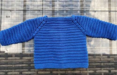 Lovely Baby Jersey (Blue for a Boy)