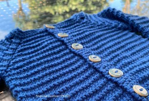 Lovely Baby Jersey (Blue for a Boy)
