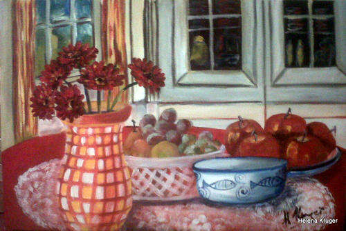 Diningroom - 400x600mm- by Helena Kruger