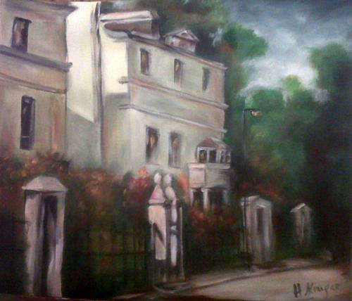 Lonely - 500x598mm by Helena Kruger